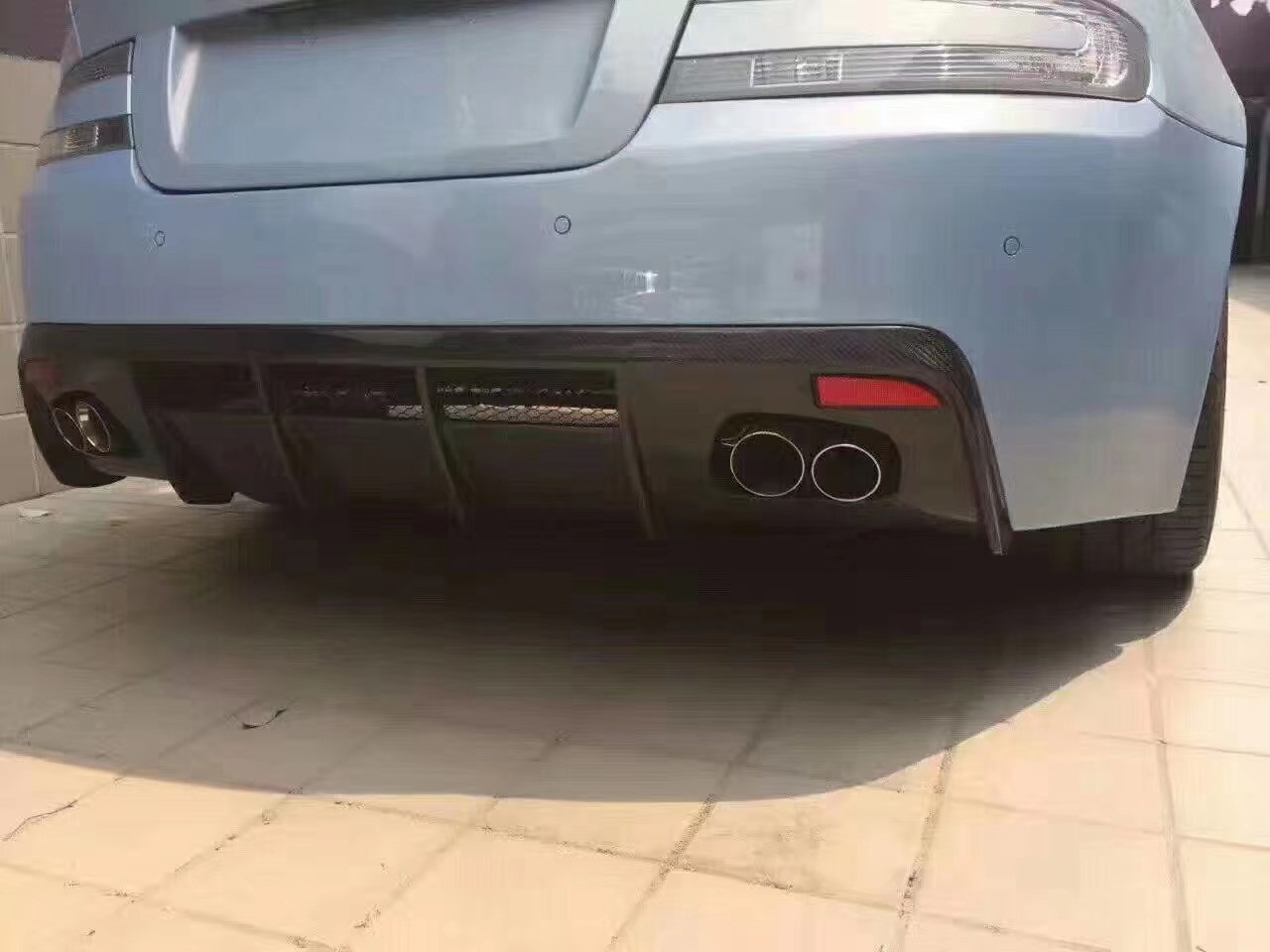 New Product for Aston Martin DB9 Body Kit DB9 Upgraded MSY Style Front and Rear Bumper Side Skirt Carbon Fiber Body Kit