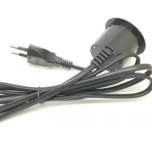 Wholesale 5V 2A Adapter Furniture Charger Table USB Socket Round Type Black Color from china suppliers