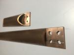 0.3 - 3 Mm Thickness D Shape Tube Stainless Steel / Copper Material