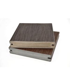 Wholesale 4m Length Wood Texture Optional Composite PVC/WPC Balcony Floor Covering for Outdoor from china suppliers