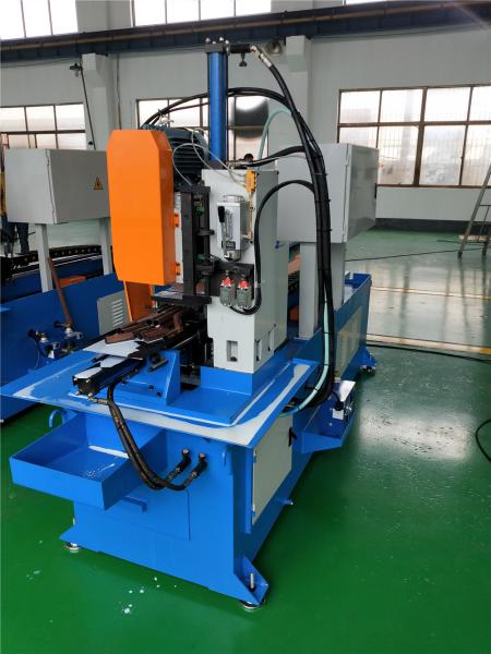 Angle 45 Pneumatic Pipe Bending Machine 1000mm Circular Copper Tube Cutting