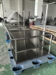 Stainless Steel Sheet Metal Ss Fabrication Medical Transfer Trolley Custom