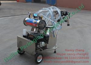 Wholesale Stainless Steel Gasoline Type Mobile Milking Machines for Dairy Farms from china suppliers