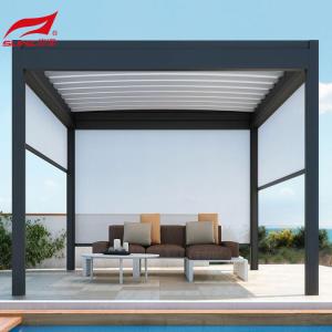Wholesale Outdoor Bioclimatica Motorized Aluminum Pergola Shade Waterproof Garden House from china suppliers
