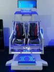 Immersive and Thrilling VR Experience Arcade Game Machine 9D VR 360 Degree Chair
