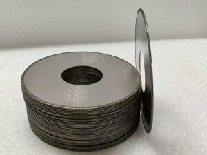 Wholesale 1A1 127*1.55*44.45*3mm Edge D100/120 Electroplated Diamond Grinding Wheel from china suppliers