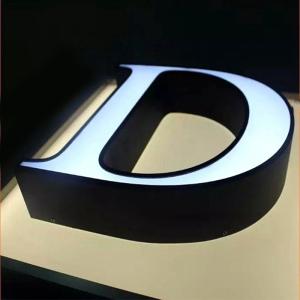 Wholesale Shop Logo Outdoor LED Letter Sign with 28C Working Lifetime of 50000 Hours and Design from china suppliers