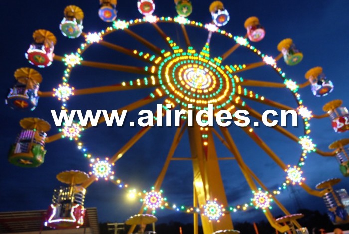 Christmas mini ferris wheel for shopping mall amusement rides for sale kiddy ride