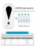ABS Plastic 1200ml Touchless Hand Disinfection Machine