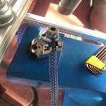 Simple operation road traffic sign making equipment riveter