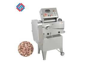 Wholesale Adjustable Automatic Rib Chopping Machine Frozen Meat Bone Dicer 1000kg/h from china suppliers