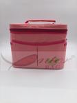 Pink Lunch Cooler Bags , Insulated Soft Cooler Oxford Cloth Material For Ice