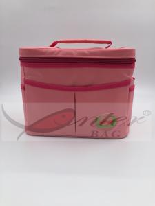 Wholesale Pink Lunch Cooler Bags , Insulated Soft Cooler Oxford Cloth Material For Ice Pack from china suppliers