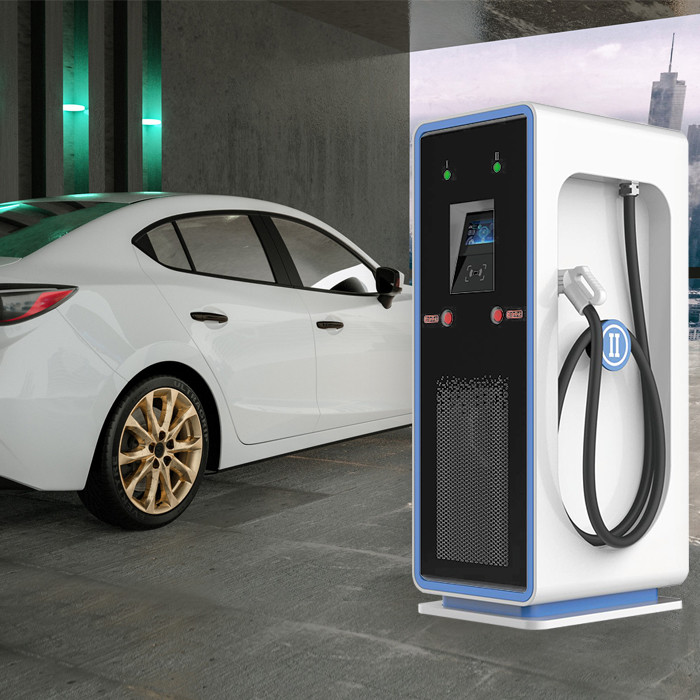 Smart DC EV Charger 120kw Single Gun For CBD