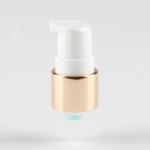 18/410 Gold Aluminum Collar 20/410 Child-Proof Cream Dispenser Pump for Bottles
