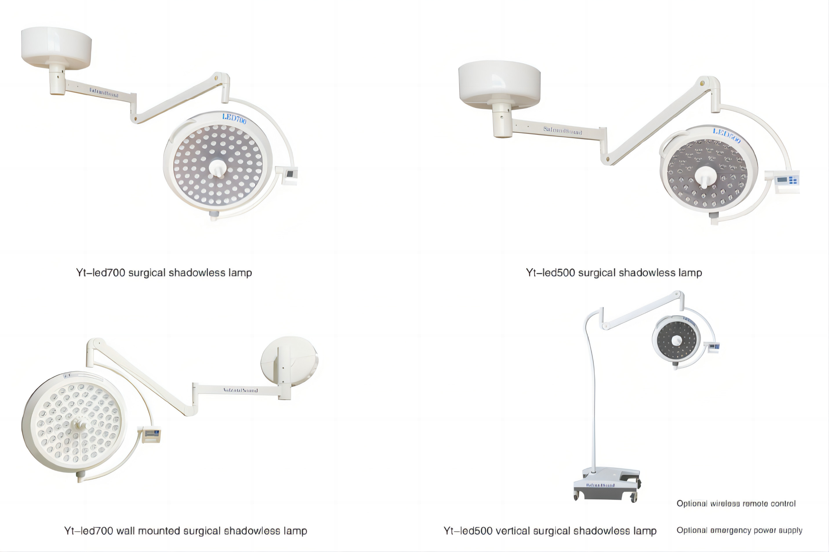Yt-Led700/500 laparoscopic Shadowless LED Light For Surgery 700W 500W