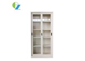 Wholesale Glass Sling Door Steel Storage Cupboards Office Furniture H1850*W900*D400mm from china suppliers