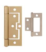 Wholesale XD8019 Plating 4 Inch 2.0mm Fan Shaped Door Hinges from china suppliers