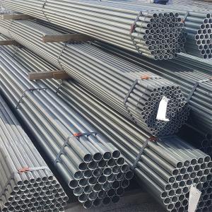 Wholesale Anti Corrosion Galvanized Round Tubing , Straight Welded Pipe For Construction from china suppliers