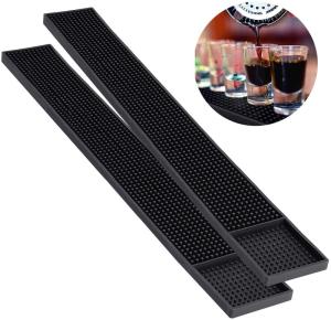 China BM-002 Disposable Rubber Bar Mats, Bar Serving Puddle Mat Restaurant on sale