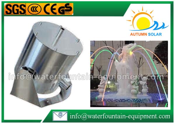 Easy Installed Water Fountain Nozzles Colorful Luminous Fountain Jet Straight