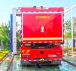 2150*4680*5510mm Mobile Automatic Bus And Truck Wash Machine