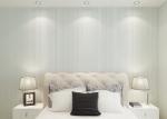 Simple Fashion Grey Modern Striped Wallpaper , Modern Self Adhesive Wallpaper