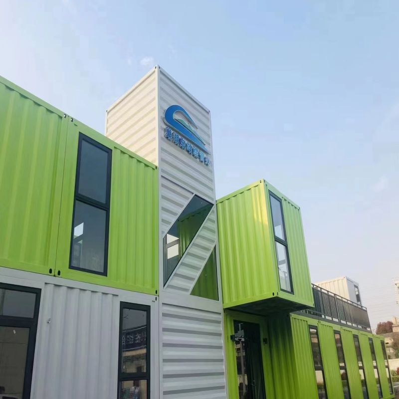 Whole Customization 3 Bedroom Prefab Villa House for Outdoor Storage and Living Space