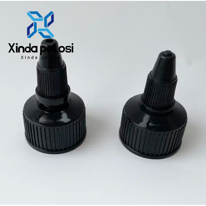 Custom Logo Pink Twist Off Cap For Pump Sprayer Sharp Mouth Twist Cap