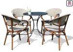 Backyard Patio Furniture Round / Square Outdoor Dining Table With Textoline