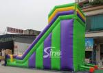 0.55Mm PVC Tarpaulin Water Prak Commercial Inflatable Slides For Adults