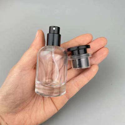 Durable Cosmetic Cylindrical Paper Tube Box , Perfume Paper Cylinder Packaging And Bottle
