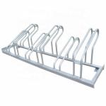 Outdoor Steel Bicycle Parking Rack , Bike Parking Stand With 6 Bike Capacity