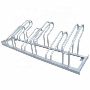 Wholesale Outdoor Steel Bicycle Parking Rack , Bike Parking Stand With 6 Bike Capacity from china suppliers