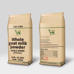 Wholesale Food Glass Instant Whole / Full Cream Goat Milk Powder 25kg from china suppliers