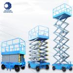 6-18 M Construction Scissor Lift Mobile Electric Hydraulic Scissor Lift