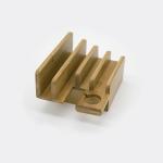 Bamboo Charging Station Dock for 3/4/5 Ports USB Charger,Desktop Docking Station