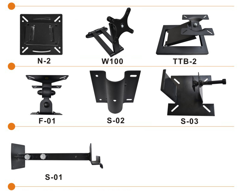 Commercial Advertising Wall Mount Lcd Display , 10 Inch LCD Monitor Open Frame
