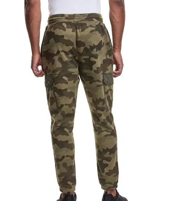 Customized Sublimation Print Mens Cotton Sweatpants With Two Side Pockets