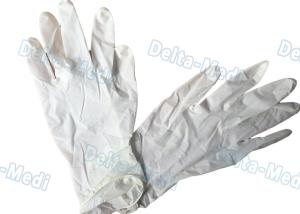 Wholesale Natural Rubber Disposable Surgical Gloves Latex Examination 18g - 24g from china suppliers