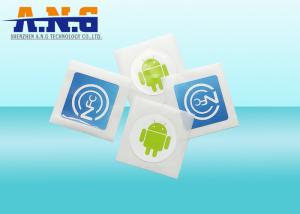 Wholesale ISO14443 RFID Passive Tags / Paper nfc chip sticker For Mobile Payment from china suppliers