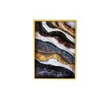 FDA Restaurant Square Oil Painting Plate Tableware