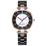 OEM Analogue Wrist Watch 3bar 34mm Japan Movt Stainless Steel Back For Lady