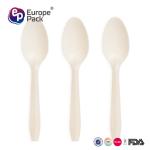 Inflight disposable cutlery nature plastic chinese soup spoon for sale