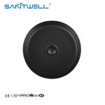 Chaozhou Curved Matt Black Ceramic Basin Bathroom Sink Hand Wash Avove Counter