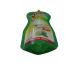 Colorful Juice Reusable Adult Drink Pouches Compostable Spouted Liquid Stand Up