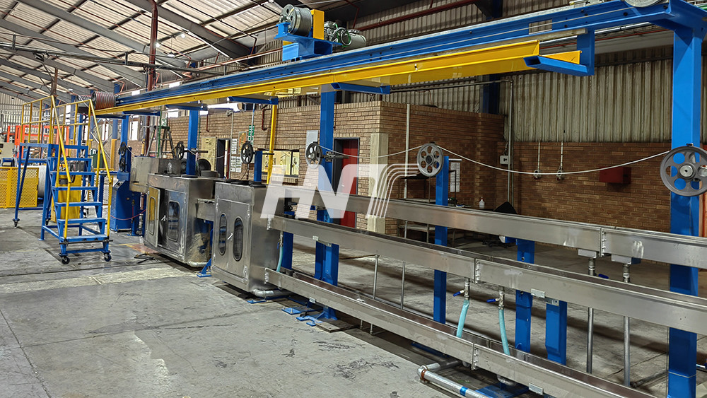 Wire Co Extruder Machine HDPE Cable Wire Extrusion Line