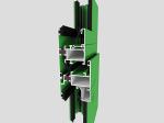Heat Resistance Window Door T5 6061 Aluminum Profile Extrusion