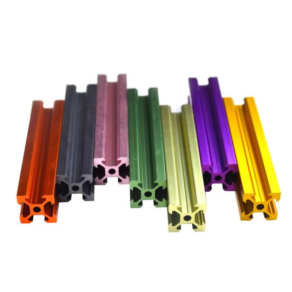Colorful Black Anodizing v slot linear rail 20x40 V Slot Aluminium Profile v