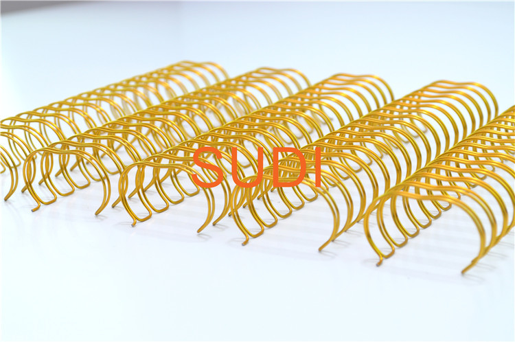 41mm Double Ring Twin Loop Wire Binding 3/4 inch For Notebooks And Calendars